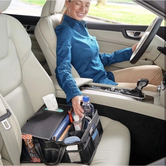 New High Road SeatStash Driver Organizer w/Tissue Holder - Seat Tray - Picture 2 of 5